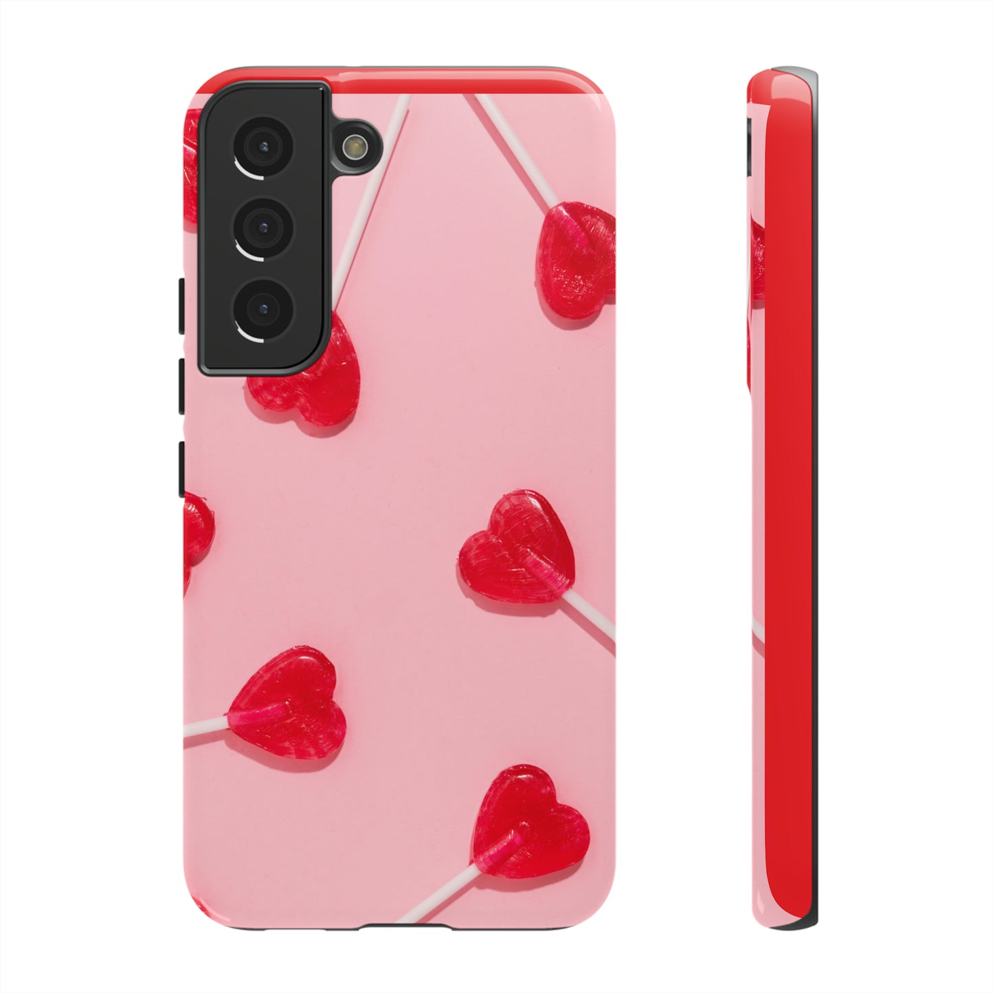 Candy Hearts Phone Case, Candy Hearts, Samsung Galaxy, iPhone 15, 14, 13 pro max case, iPhone Tough Phone Case, Popular Phone Cover, Everyday Phone Cases, Tough Case