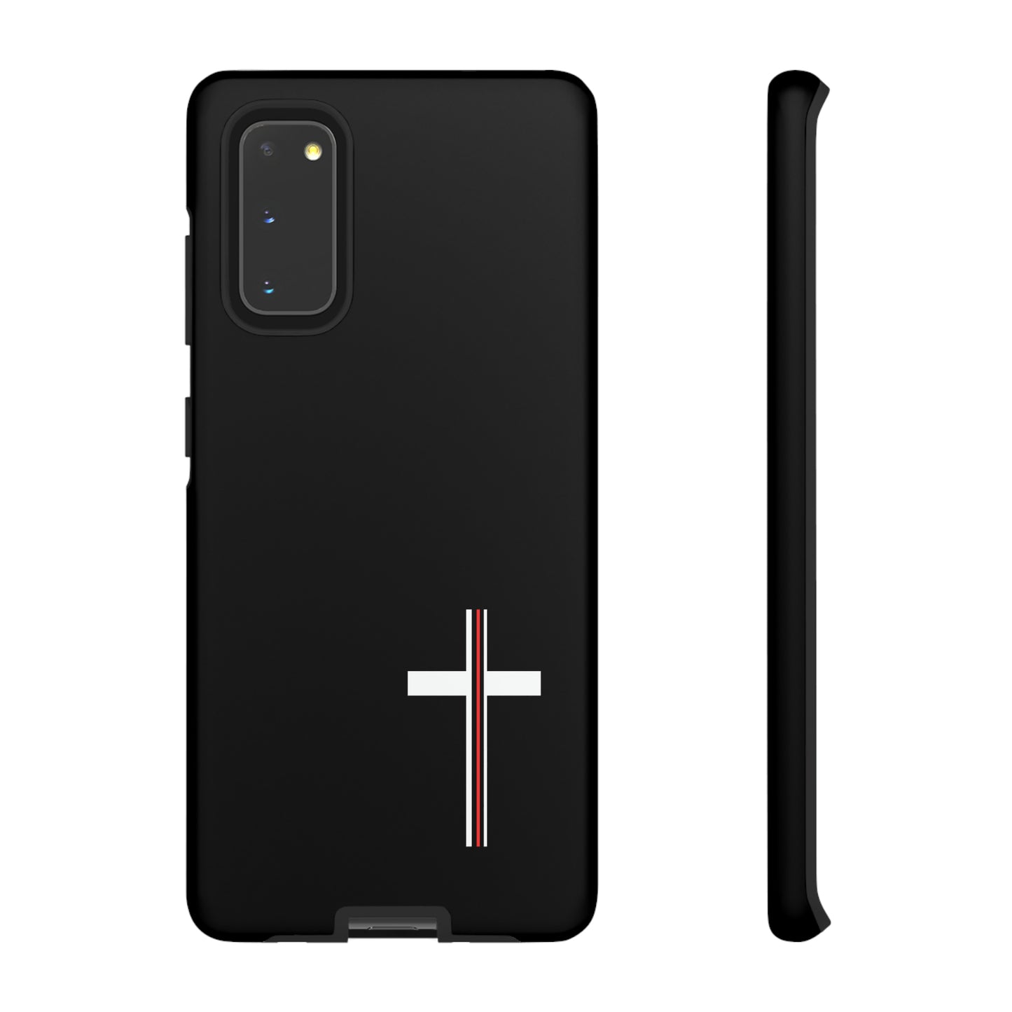 Cross + Blood Phone Case, Samsung, iPhone 15, 14, 13 pro max case, iPhone Tough Phone Case, Popular Phone Cover, Everyday Phone Cases, Tough Case