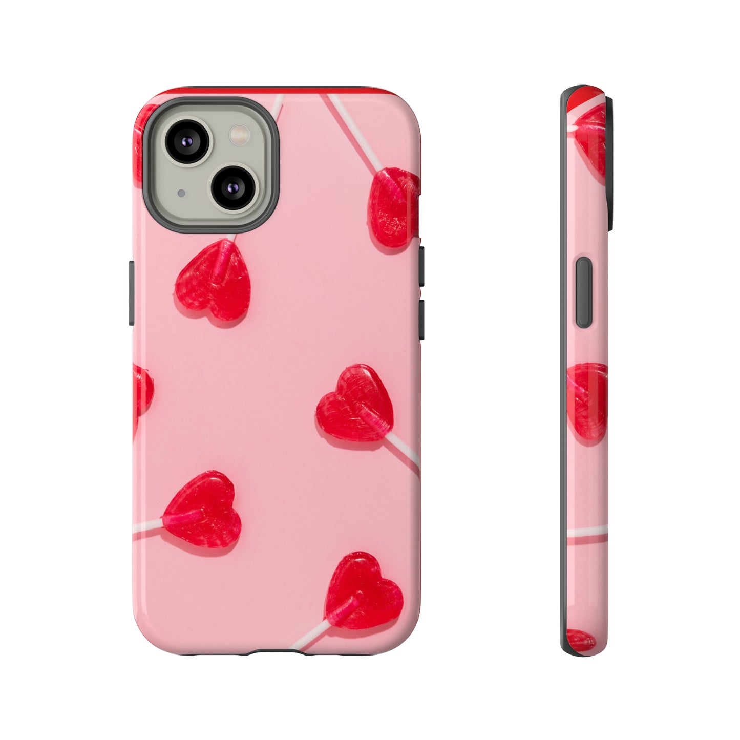 Candy Hearts Phone Case, Candy Hearts, Samsung Galaxy, iPhone 15, 14, 13 pro max case, iPhone Tough Phone Case, Popular Phone Cover, Everyday Phone Cases, Tough Case