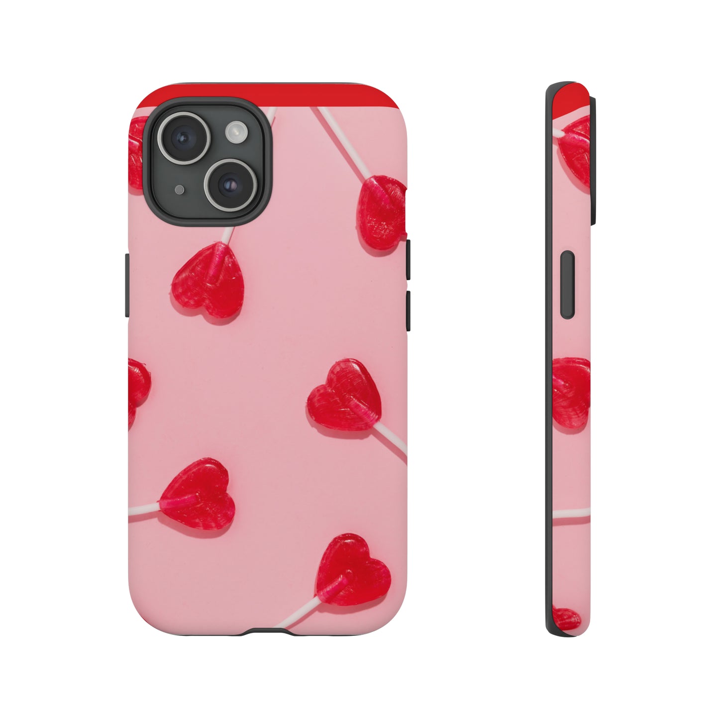 Candy Hearts Phone Case, Candy Hearts, Samsung Galaxy, iPhone 15, 14, 13 pro max case, iPhone Tough Phone Case, Popular Phone Cover, Everyday Phone Cases, Tough Case