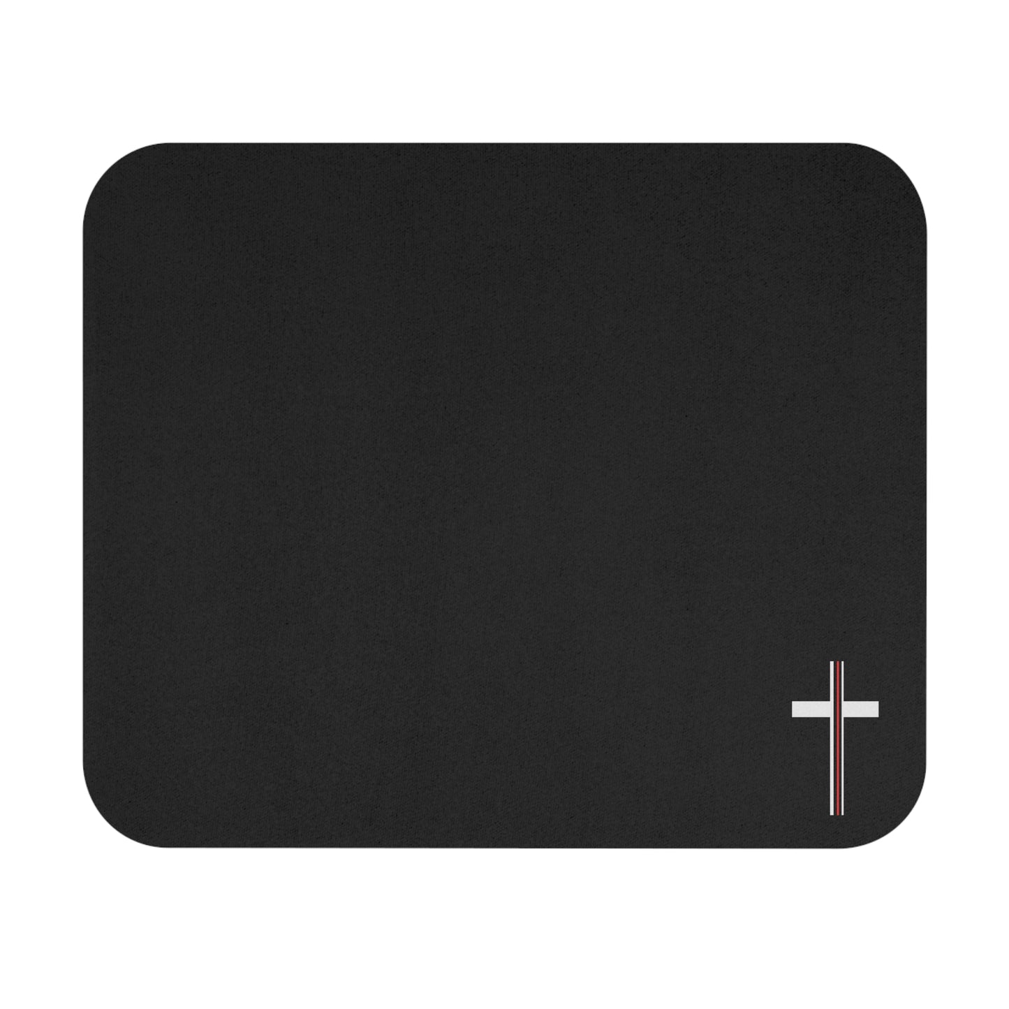 Cross + Blood Mouse Pad (Rectangle)