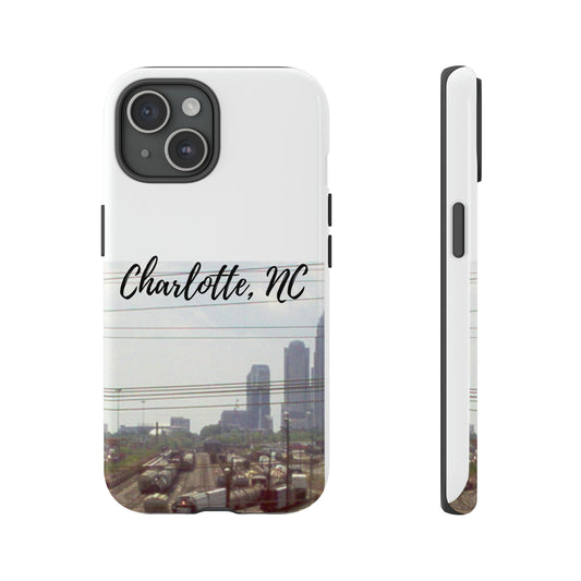 Charlotte NC Skyline Phone Case, Samsung, iPhone 15, 14, 13 pro max case, iPhone Tough Phone Case, Popular Phone Cover, Tough Case