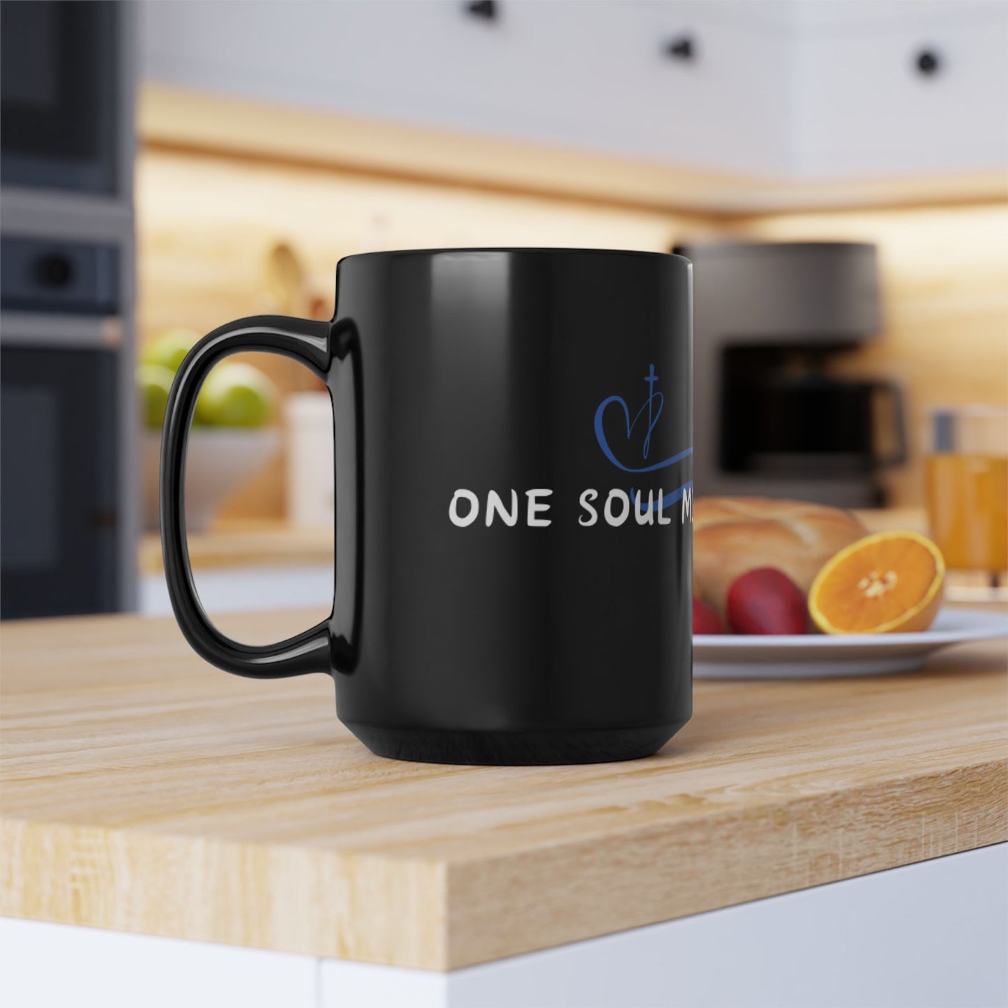 One Soul Ministry Black Mug (11oz, 15oz)