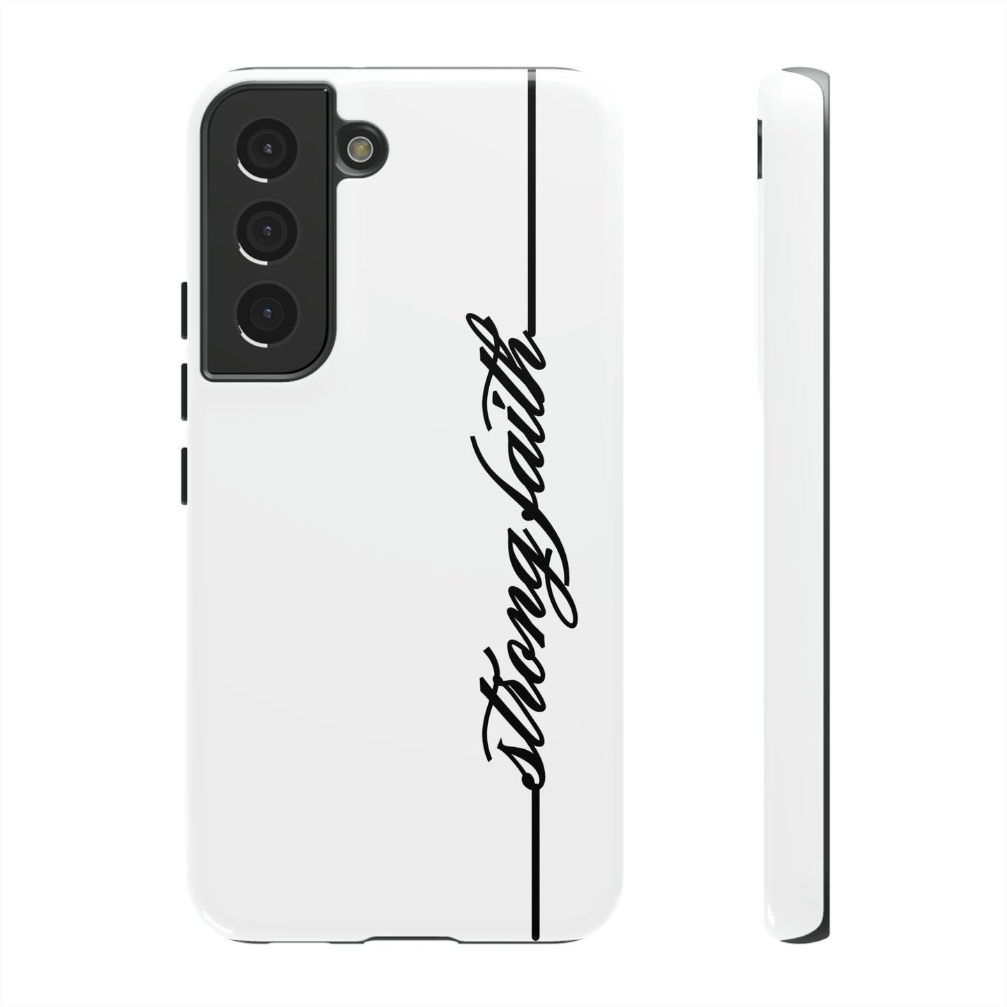 Strong Faith Phone Case, Samsung, iPhone 15, 14, 13 pro max case, iPhone Tough Phone Case, Popular Phone Cover, Everyday Phone Cases, Tough Case