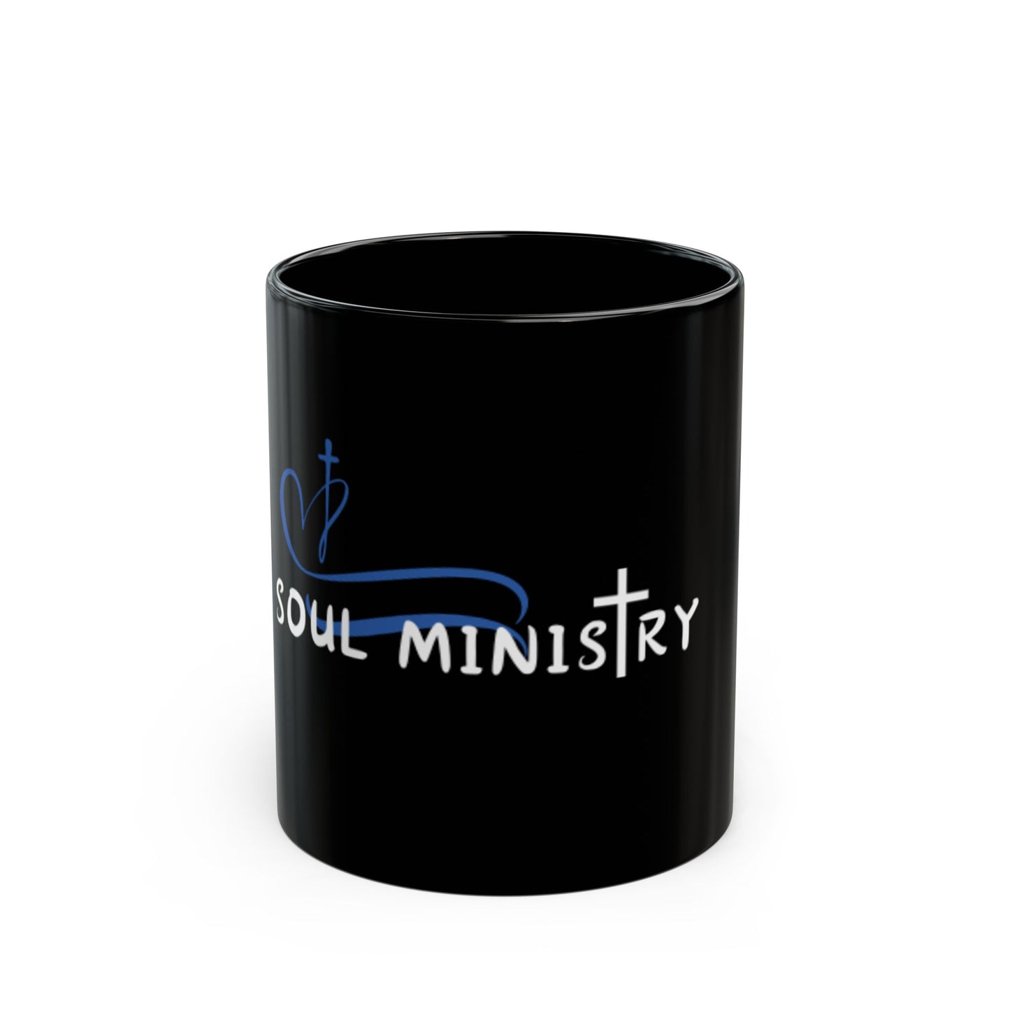 One Soul Ministry Black Mug (11oz, 15oz)