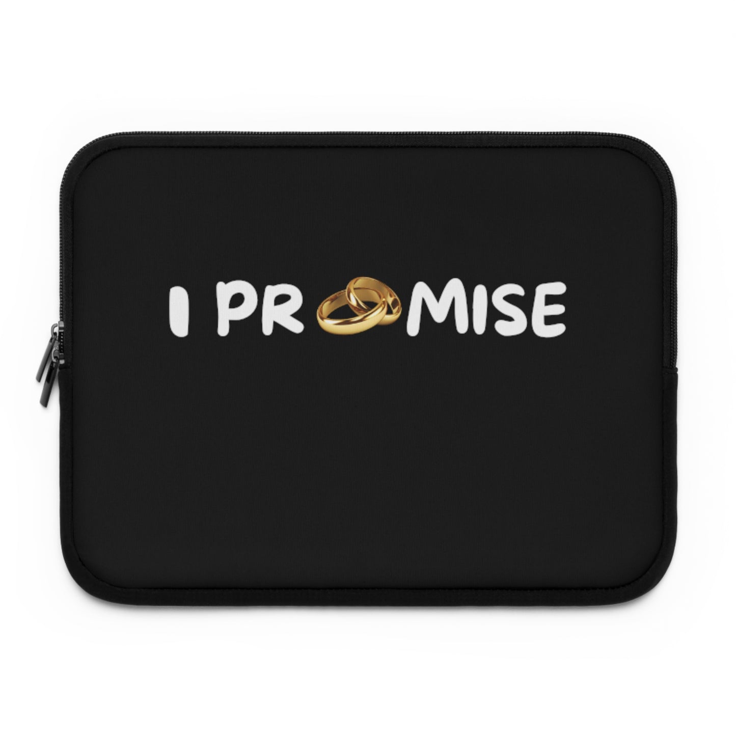 I Promise, Marriage, Christian Laptop Sleeve, Positive, Bible Verse, Inspiration, Gift, Occassion Laptop Sleeve, Work, Commitment Gift