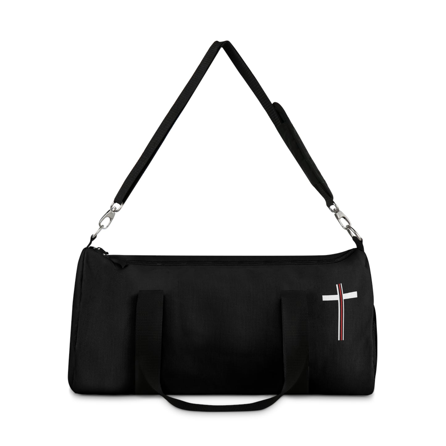 Cross + Blood Duffel Bag