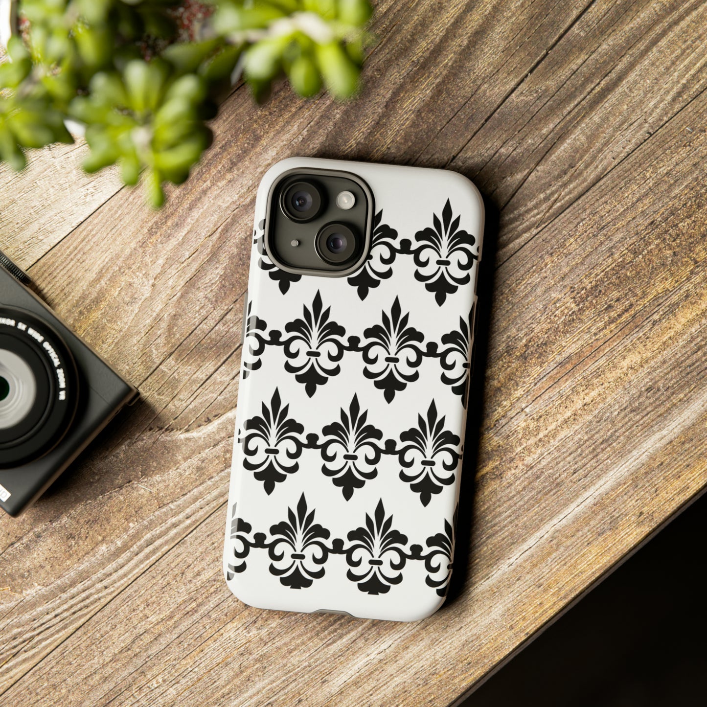 Fleur-de-lis Phone Case, Samsung, iPhone 15, 14, 13 pro max case, iPhone Tough Phone Case, Popular Phone Cover, Everyday Phone Cases, Tough Case