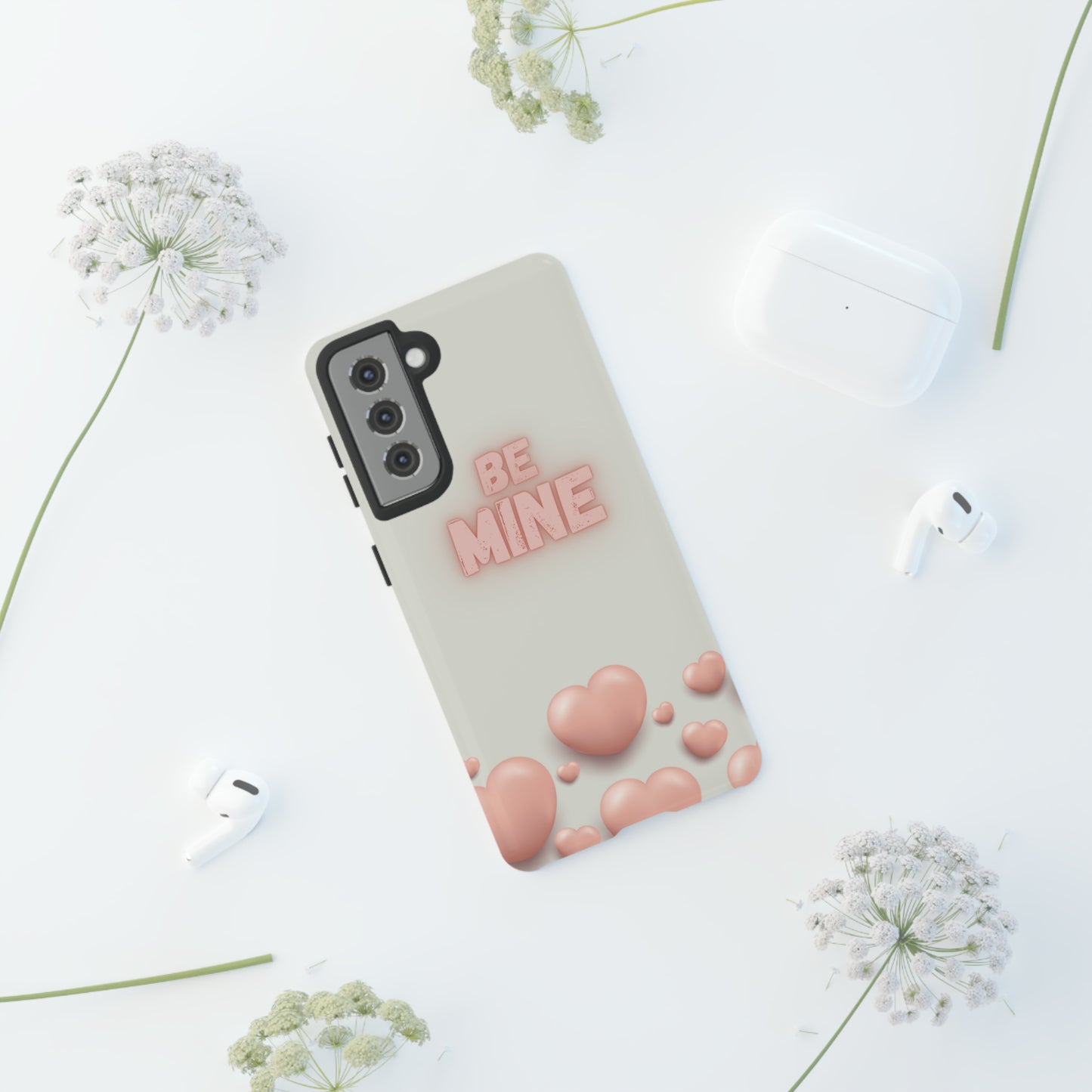 Be Mine Phone Case, Samsung Galaxy, iPhone 15, 14, 13 pro max case, iPhone Tough Phone Case, Popular Phone Cover, Everyday Phone Cases, Tough Case