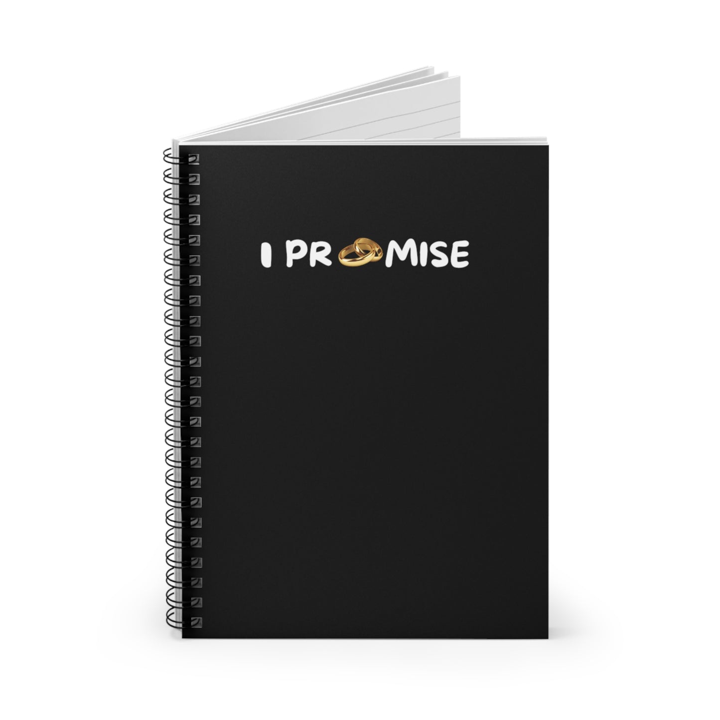 I Promise Marriage Spiral Notebook - Ruled Line