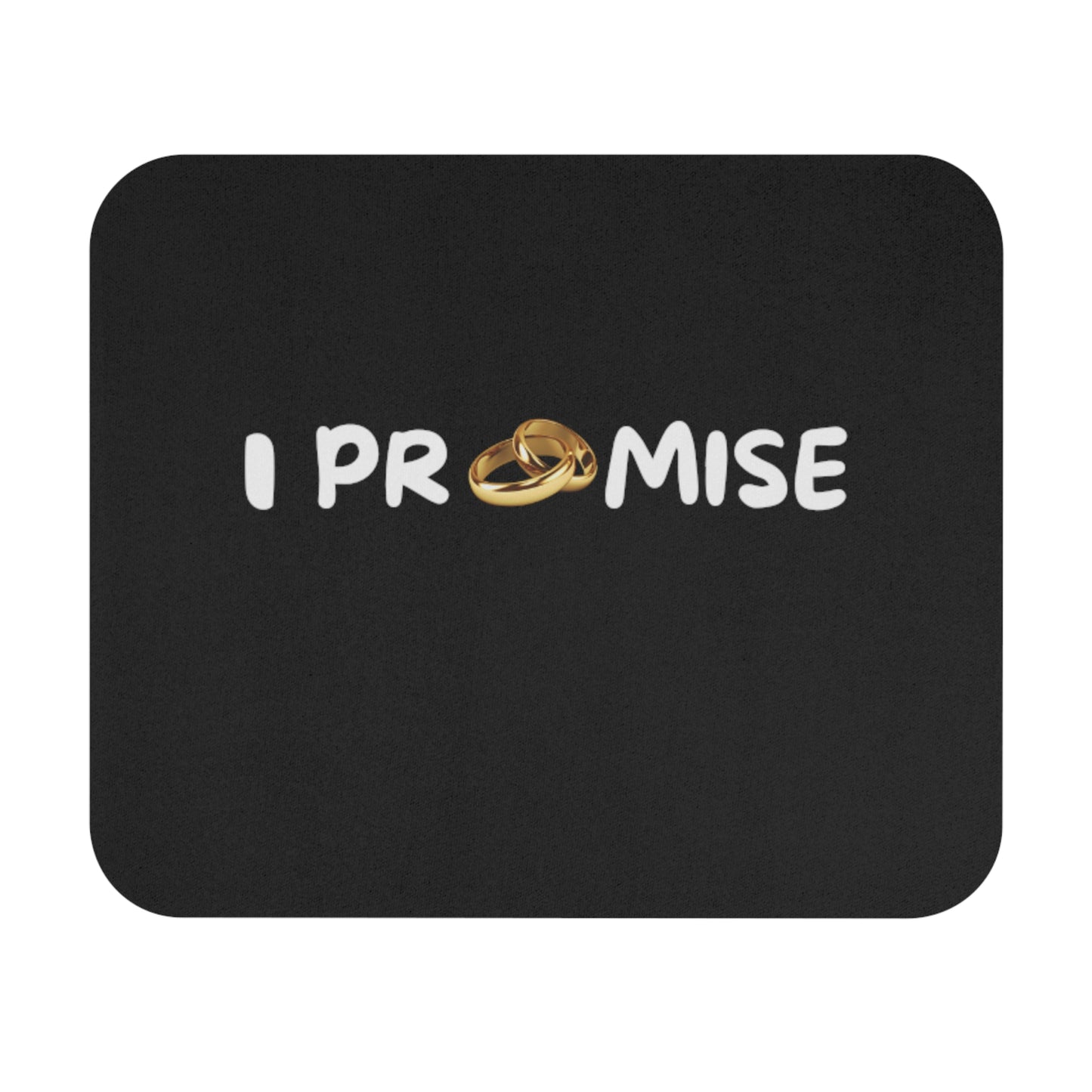 I PROMISE MARRIAGE VOW Mouse Pad (Rectangle), Bible, Church, Inspirational, Commitment, Gift, Special Occassion