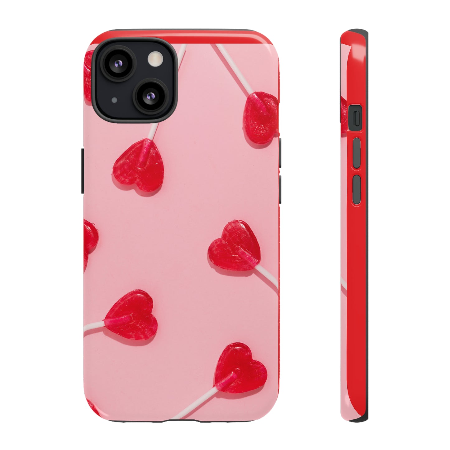 Candy Hearts Phone Case, Candy Hearts, Samsung Galaxy, iPhone 15, 14, 13 pro max case, iPhone Tough Phone Case, Popular Phone Cover, Everyday Phone Cases, Tough Case