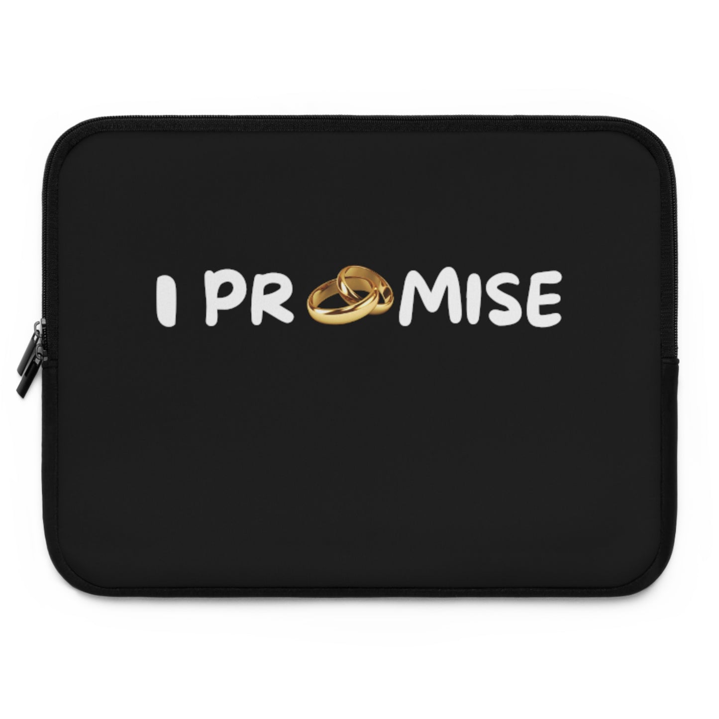 I Promise, Marriage, Christian Laptop Sleeve, Positive, Bible Verse, Inspiration, Gift, Occassion Laptop Sleeve, Work, Commitment Gift