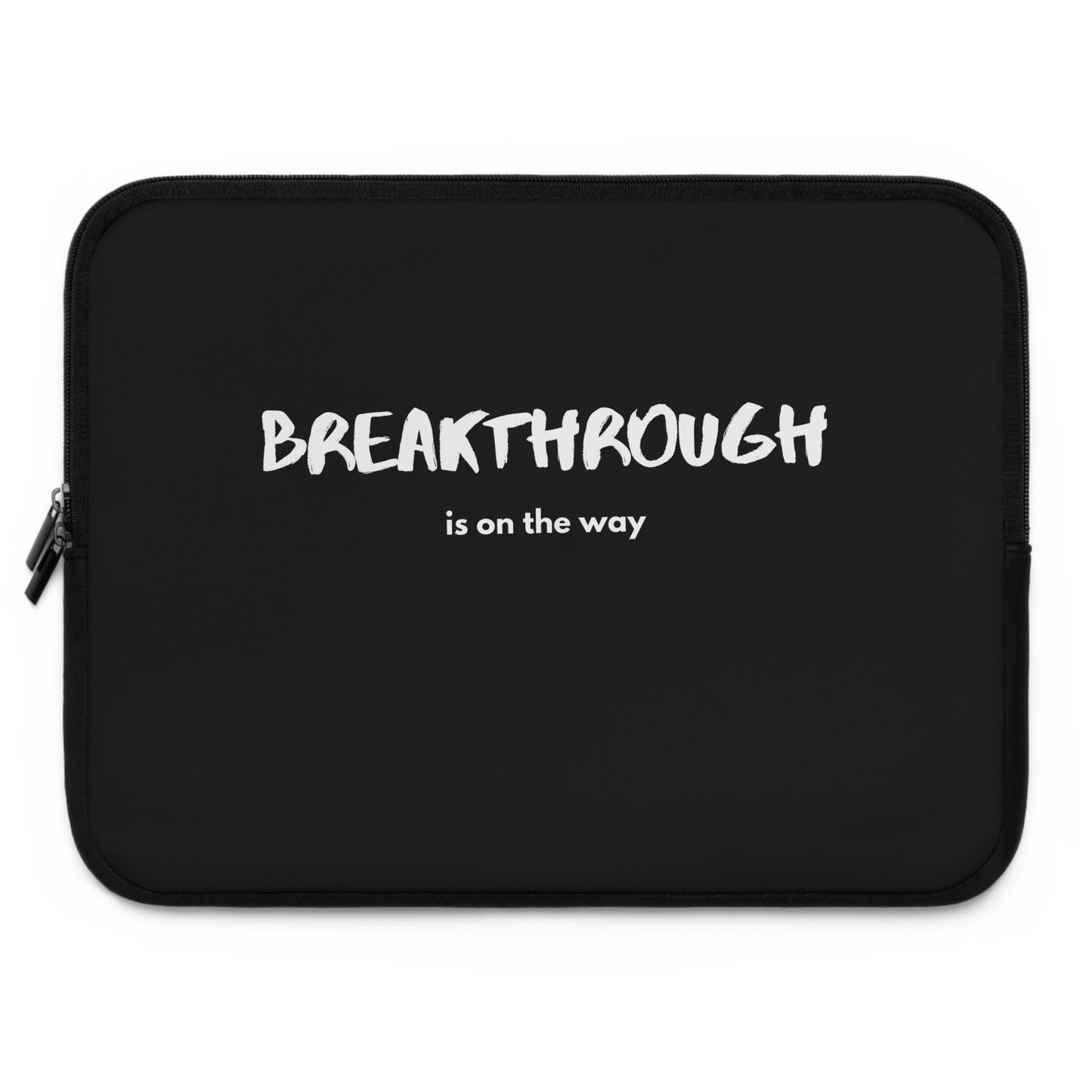 Breakthrough, Christian Laptop Sleeve, 1 Chronicles 14:11, Bible Verse, Inspiration, Gift, Occassion Laptop Sleeve, Work