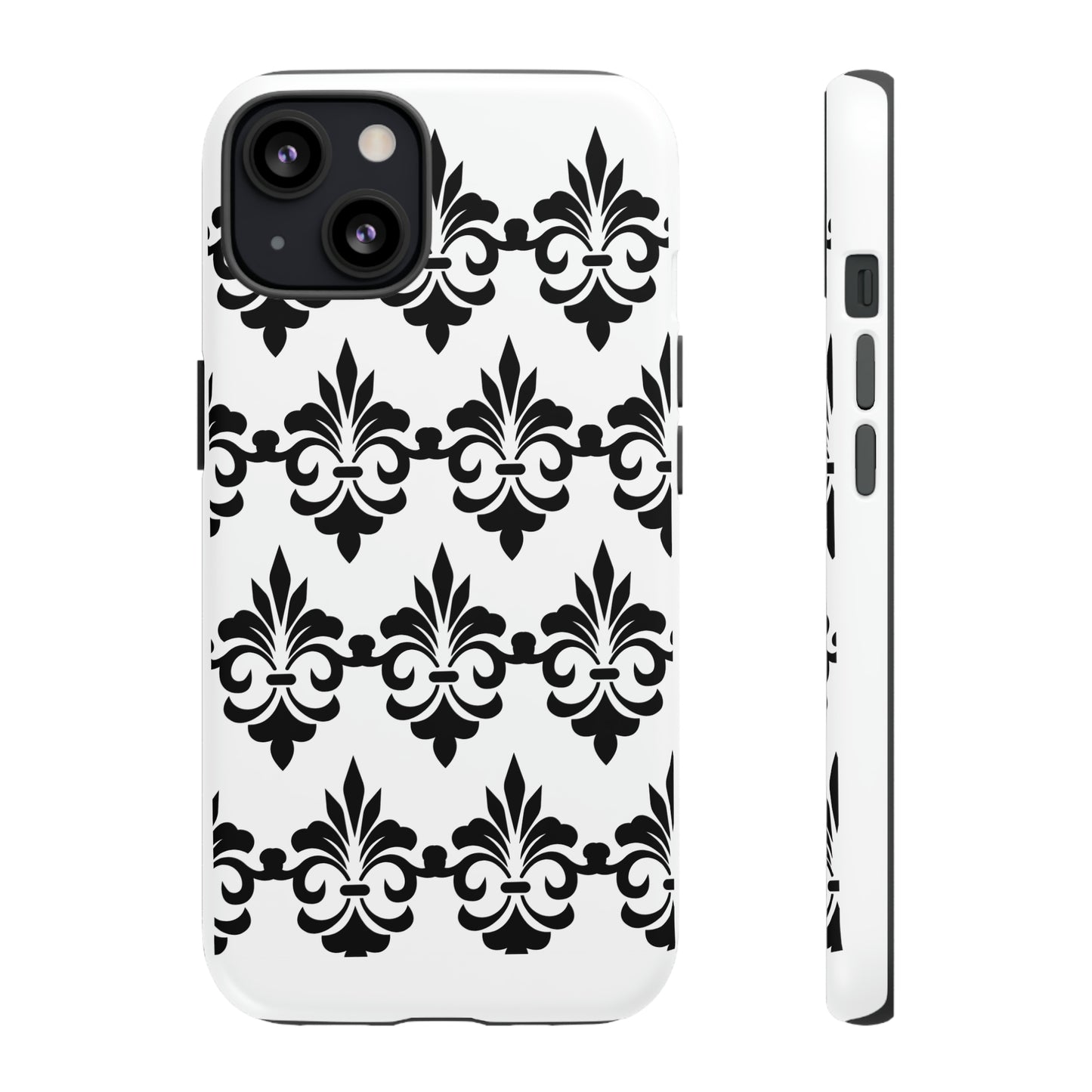 Fleur-de-lis Phone Case, Samsung, iPhone 15, 14, 13 pro max case, iPhone Tough Phone Case, Popular Phone Cover, Everyday Phone Cases, Tough Case