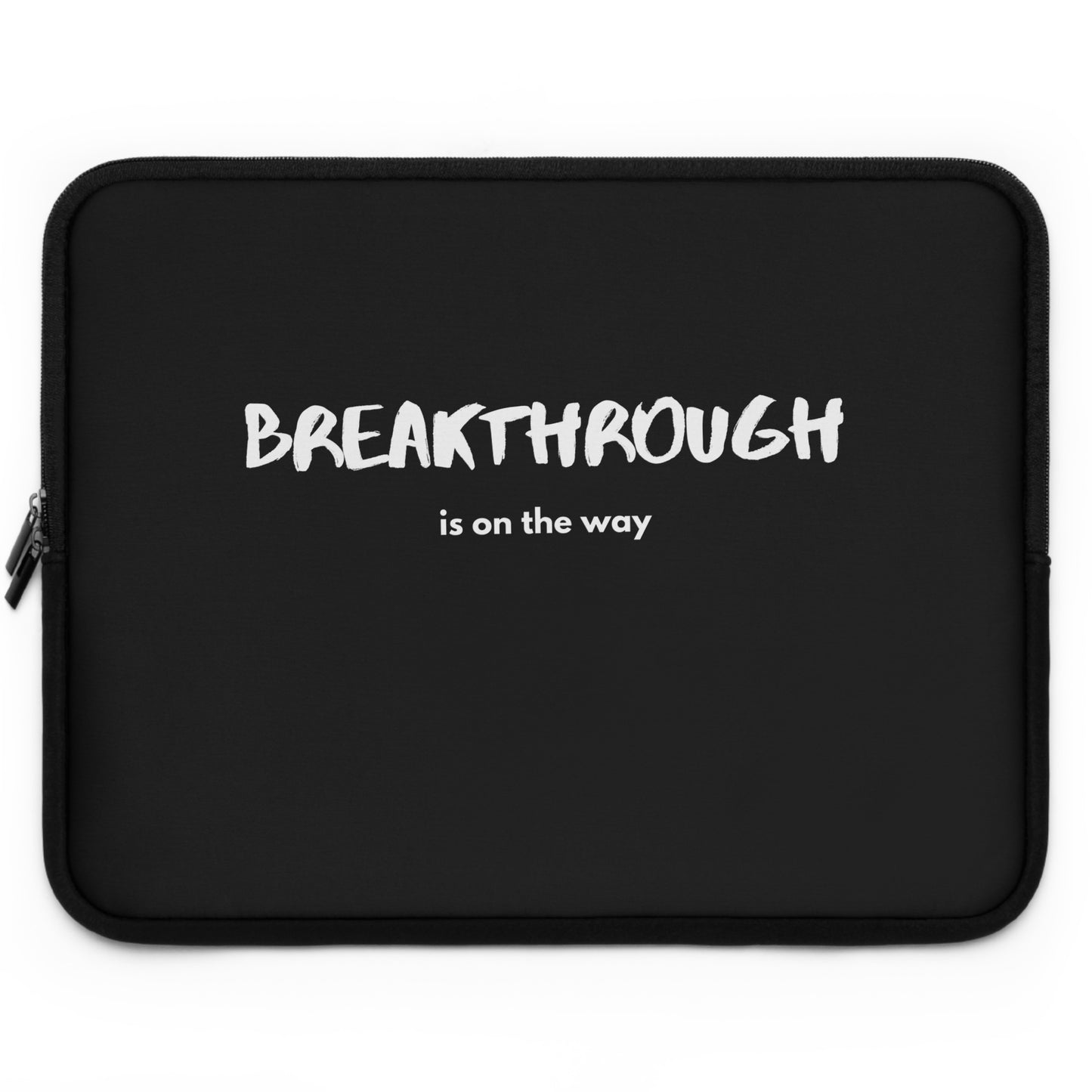 Breakthrough, Christian Laptop Sleeve, 1 Chronicles 14:11, Bible Verse, Inspiration, Gift, Occassion Laptop Sleeve, Work