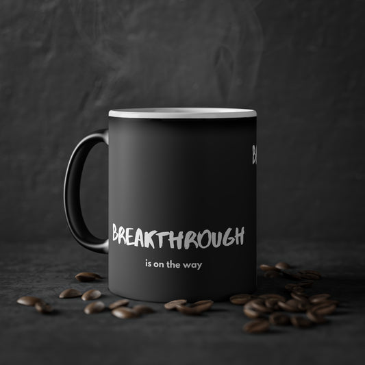 Breakthrough Mug, 11oz, 1 Chronicles 14:11, Inspiration, Gift, Coffee Mug, Special Occassion Mug