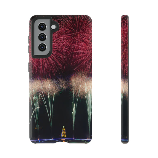 Fire Works Phone Case, Samsung Galaxy, iPhone 15, 14, 13 pro max case, iPhone Tough Phone Case, Popular Phone Cover, Everyday Phone Cases, Tough Case