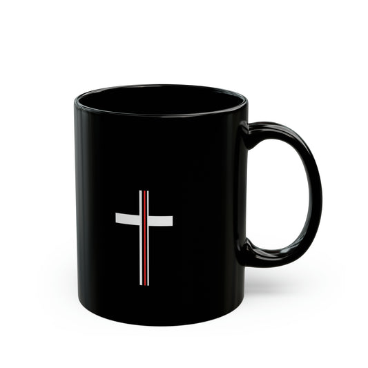 Cross + Blood Mug, 11oz, Positive, Church, Inspiration, Gift, Coffee Mug, Christian Mug, Special Occassion Mug