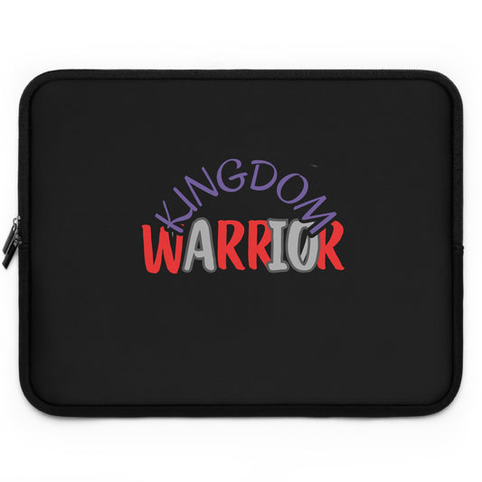 Kingdom Warrior, Christian Laptop Sleeve, Positive, Bible Verse, Inspiration, Gift, Occassion Laptop Sleeve, Work