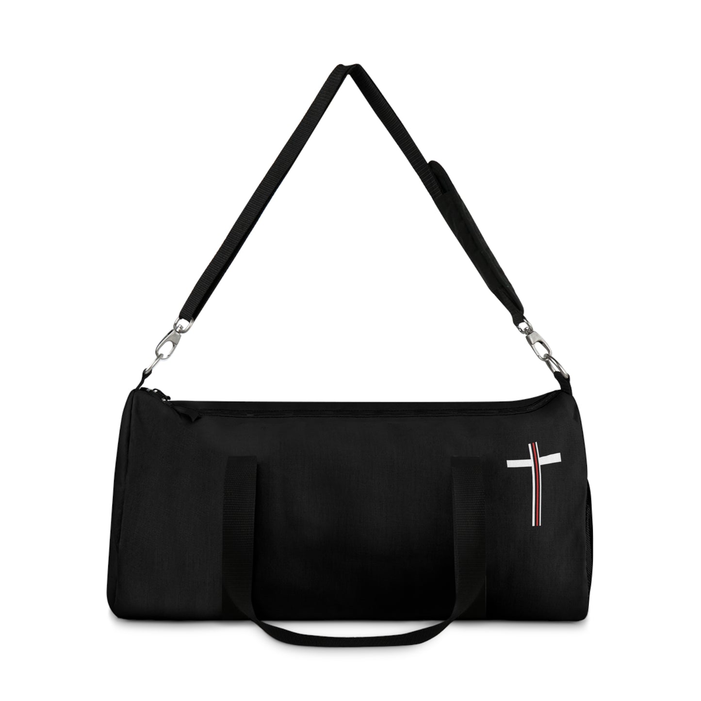 Cross + Blood Duffel Bag