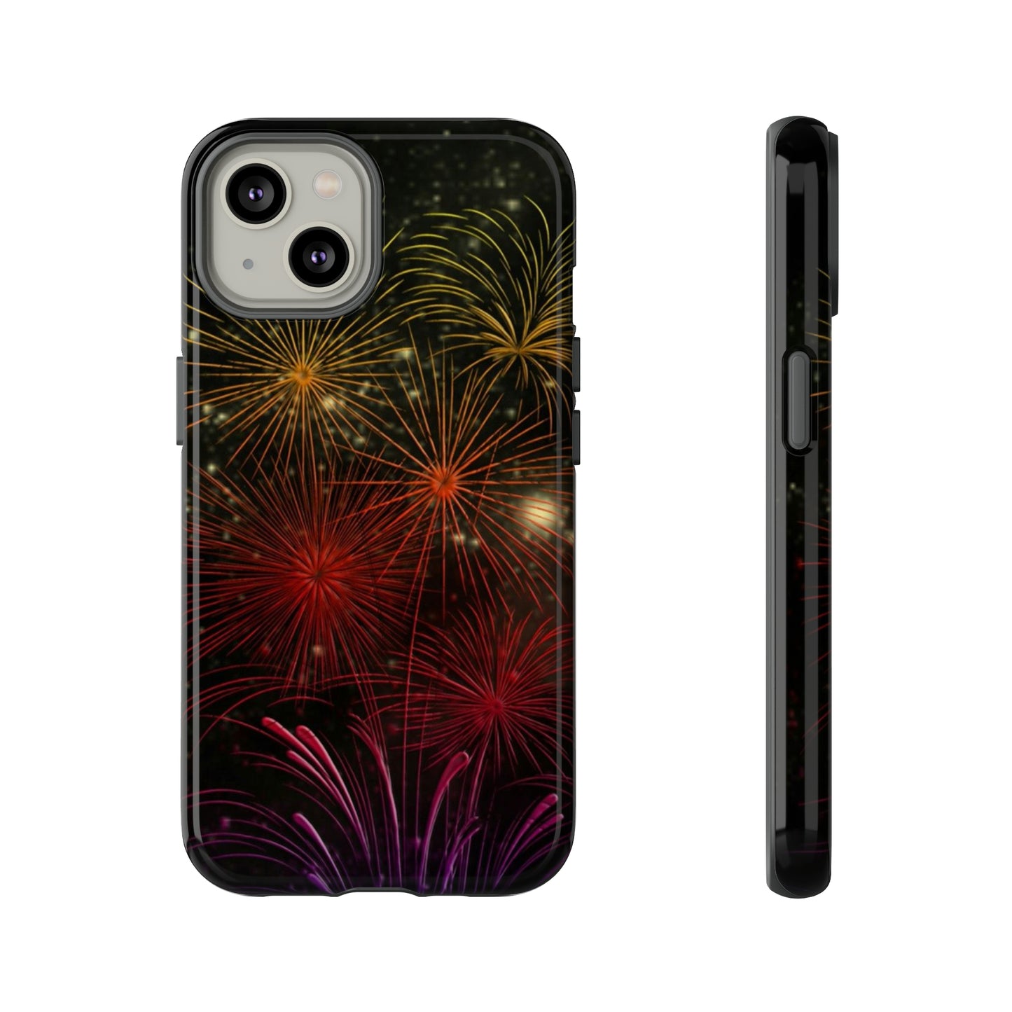 Fire Works Burst, Samsung Galaxy, iPhone 15, 14, 13 pro max case, iPhone Tough Phone Case, Popular Phone Cover, Everyday Phone Cases, Tough Case