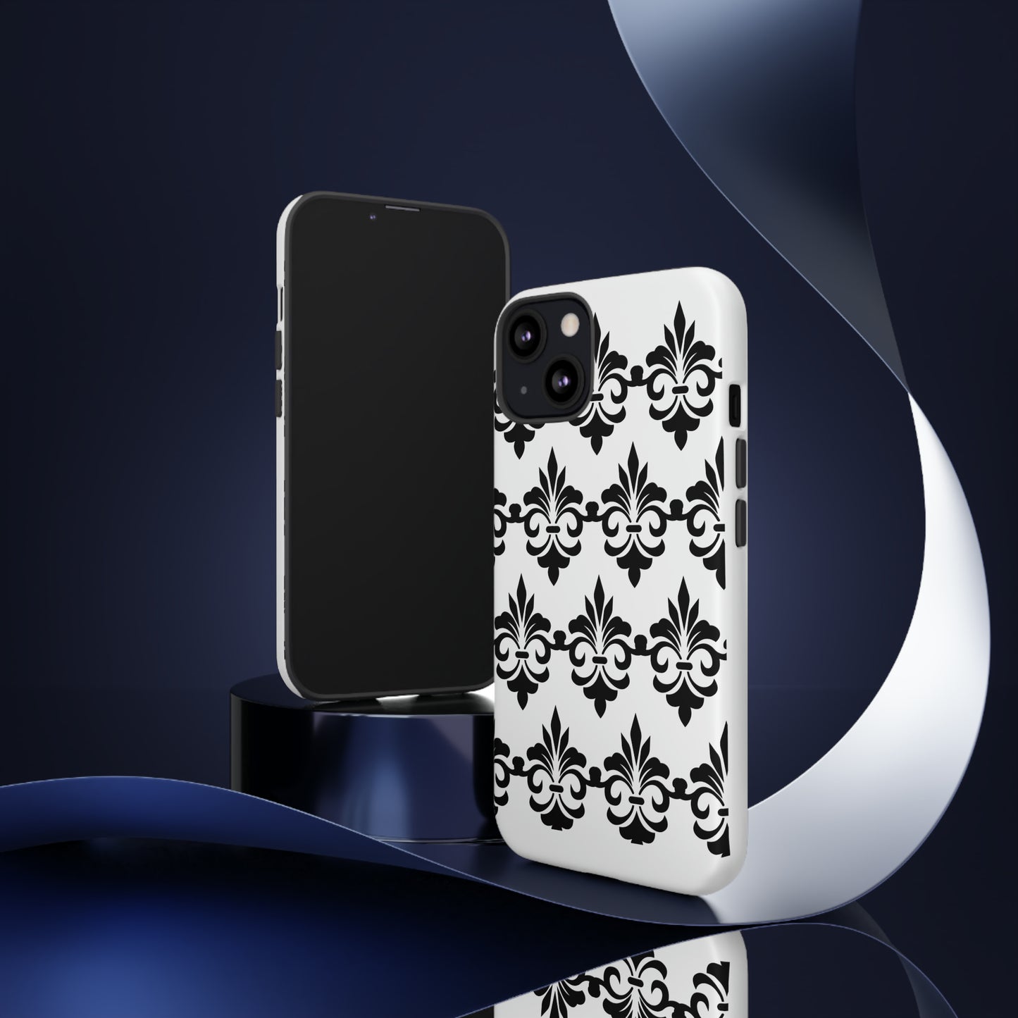 Fleur-de-lis Phone Case, Samsung, iPhone 15, 14, 13 pro max case, iPhone Tough Phone Case, Popular Phone Cover, Everyday Phone Cases, Tough Case