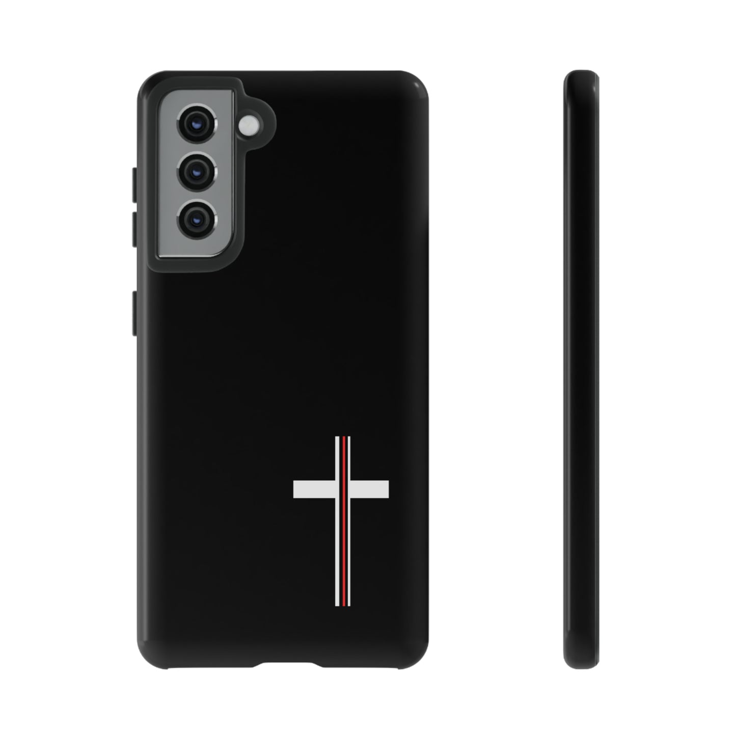 Cross + Blood Phone Case, Samsung, iPhone 15, 14, 13 pro max case, iPhone Tough Phone Case, Popular Phone Cover, Everyday Phone Cases, Tough Case