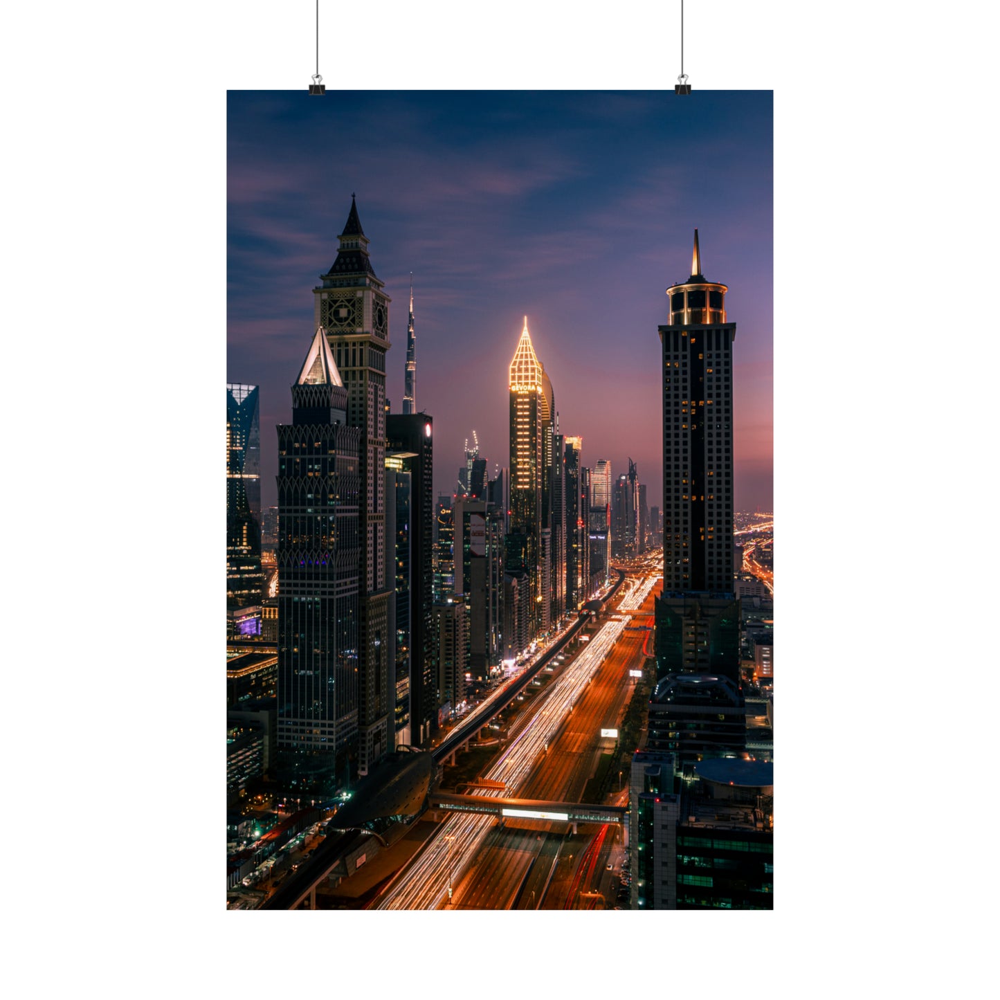 City Skyline Matte Vertical Poster, Framed Vertical Poster, Framed Canvas Wall Art Set Abstract Skyline Prints Minimalist Modern Art Boho Wall Decor