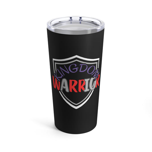 Kingdom Warrior, Tumbler 20oz, Bible, Church, Inspirational, Commitment, Christian