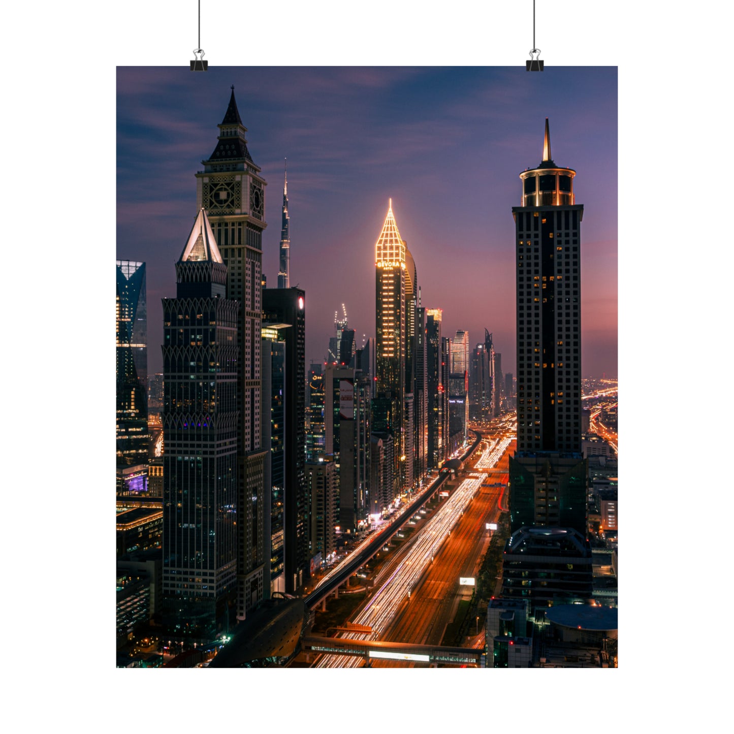 City Skyline Matte Vertical Poster, Framed Vertical Poster, Framed Canvas Wall Art Set Abstract Skyline Prints Minimalist Modern Art Boho Wall Decor