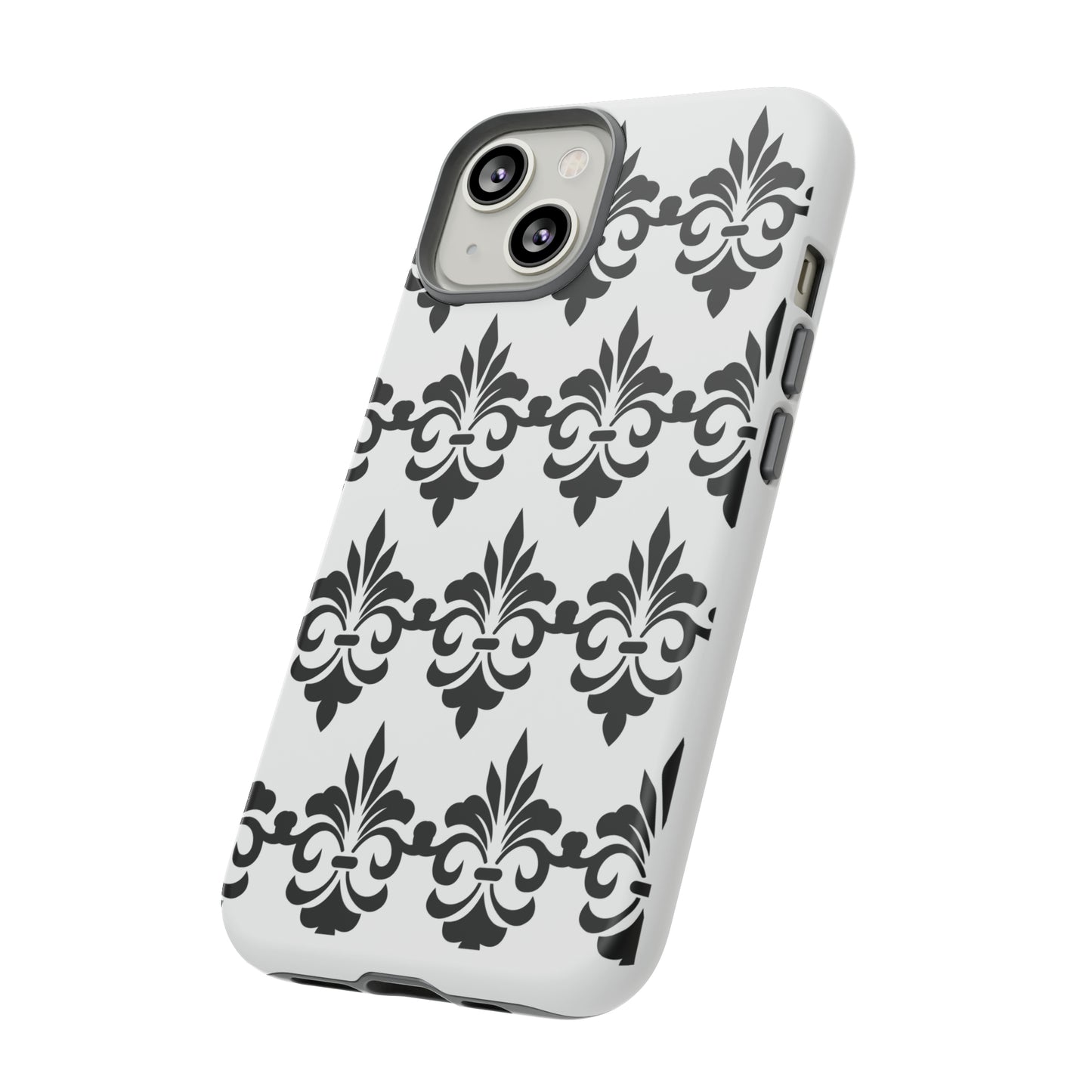 Fleur-de-lis Phone Case, Samsung, iPhone 15, 14, 13 pro max case, iPhone Tough Phone Case, Popular Phone Cover, Everyday Phone Cases, Tough Case