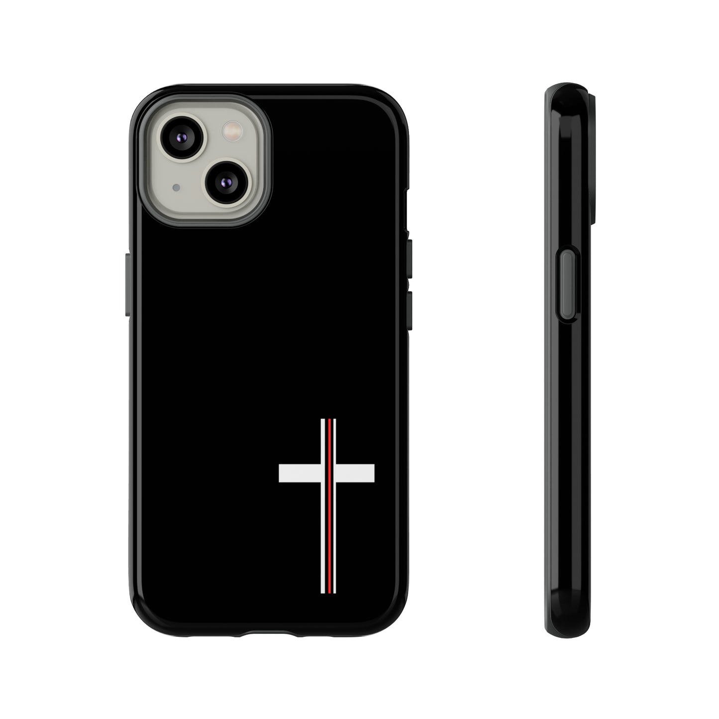 Cross + Blood Phone Case, Samsung, iPhone 15, 14, 13 pro max case, iPhone Tough Phone Case, Popular Phone Cover, Everyday Phone Cases, Tough Case