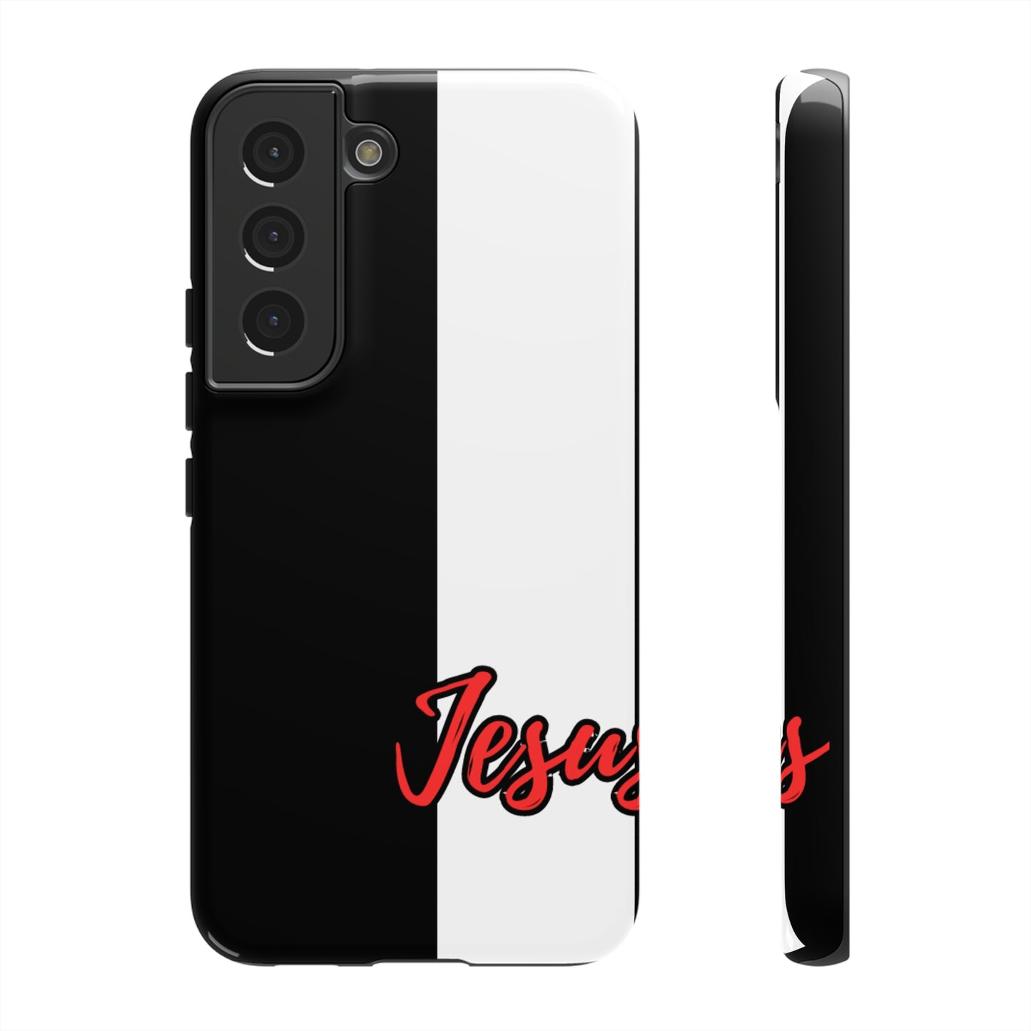 Jesus + Racing Stripe Phone Case, Samsung, iPhone 15, 14, 13 pro max case, iPhone Tough Phone Case, Popular Phone Cover, Everyday Phone Cases