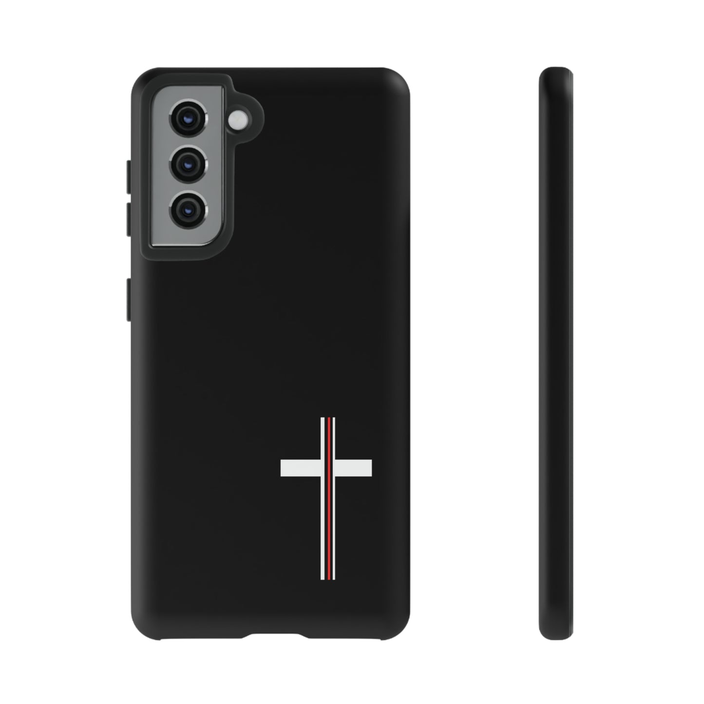 Cross + Blood Phone Case, Samsung, iPhone 15, 14, 13 pro max case, iPhone Tough Phone Case, Popular Phone Cover, Everyday Phone Cases, Tough Case