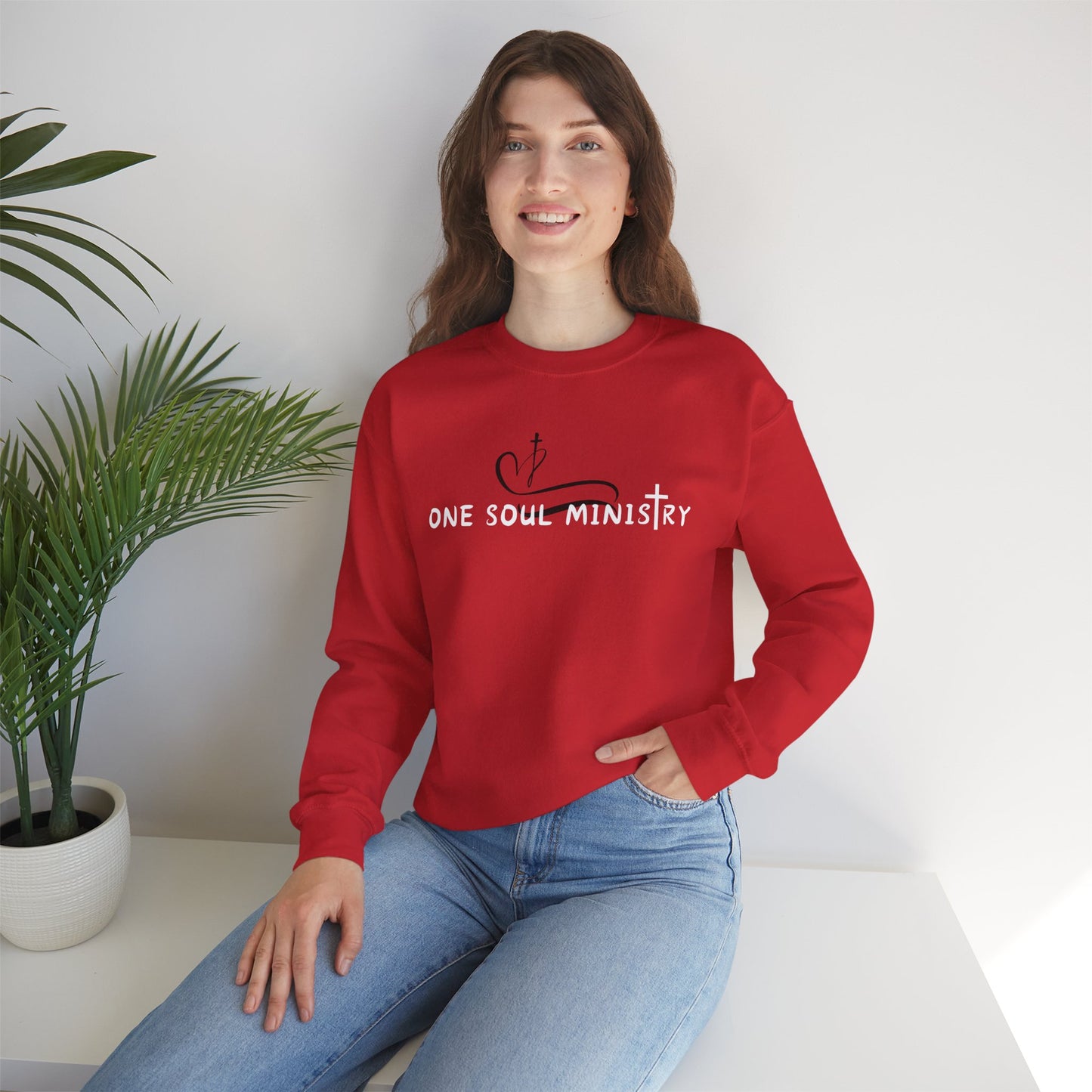ONE SOUL MINISTRY Men's Long Sleeve Sweat Shirt