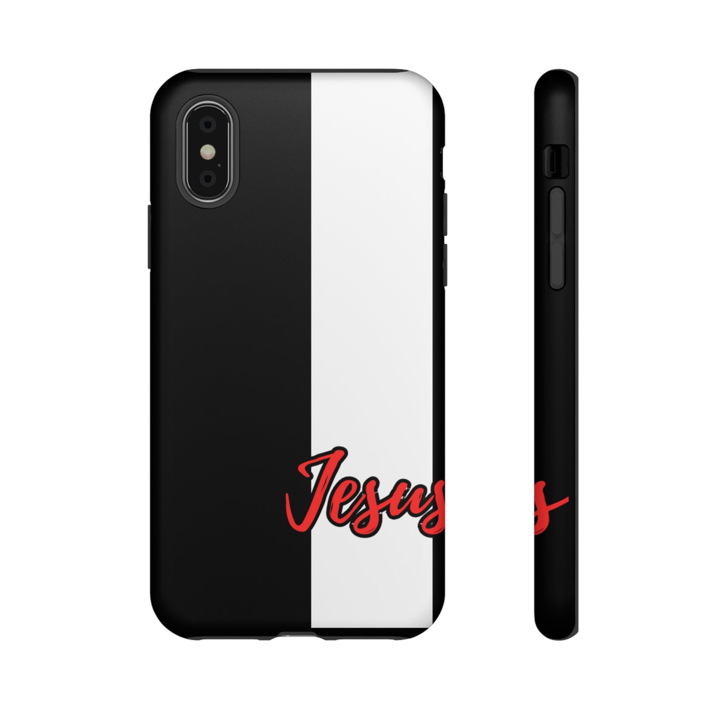 Jesus + Racing Stripe Phone Case, Samsung, iPhone 15, 14, 13 pro max case, iPhone Tough Phone Case, Popular Phone Cover, Everyday Phone Cases