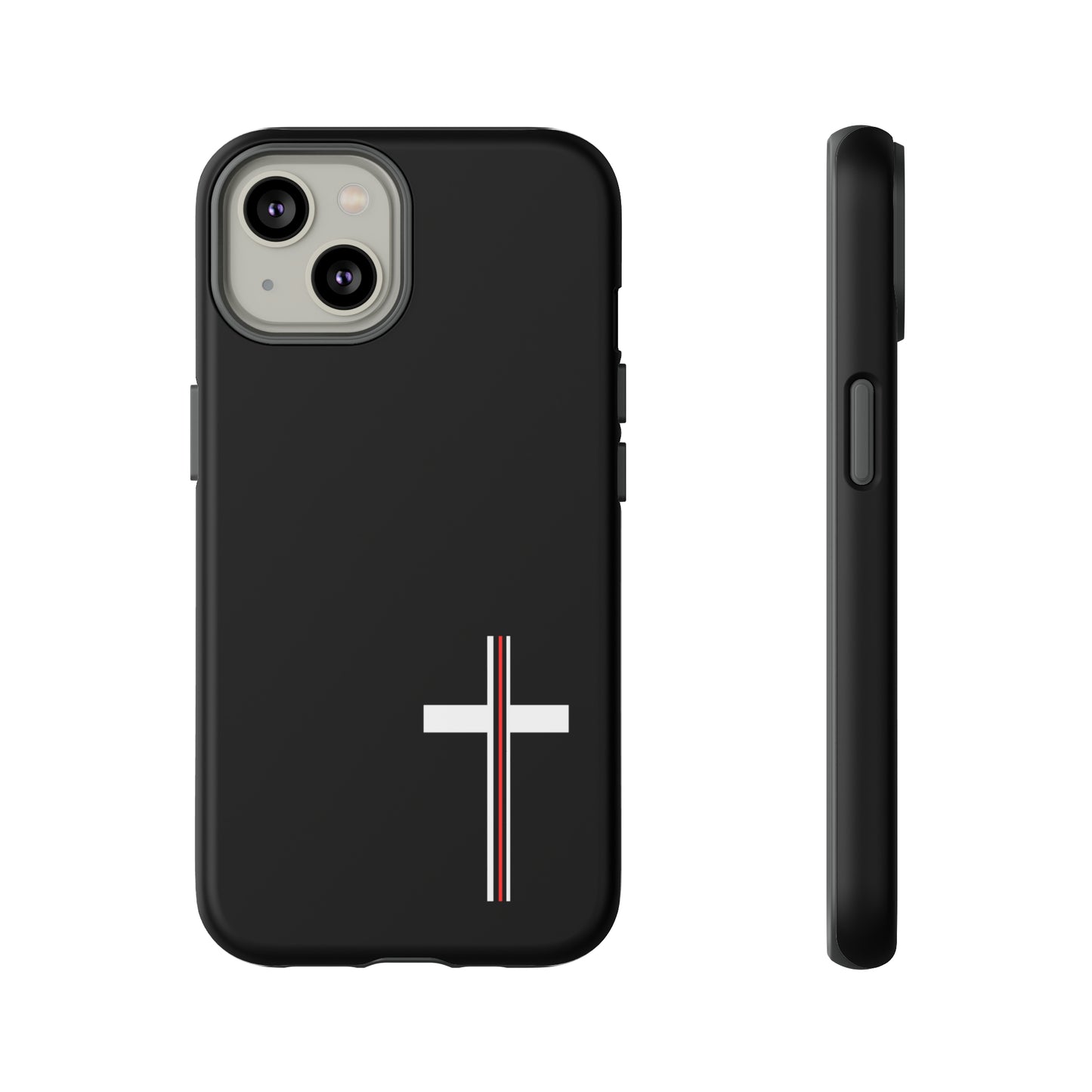 Cross + Blood Phone Case, Samsung, iPhone 15, 14, 13 pro max case, iPhone Tough Phone Case, Popular Phone Cover, Everyday Phone Cases, Tough Case