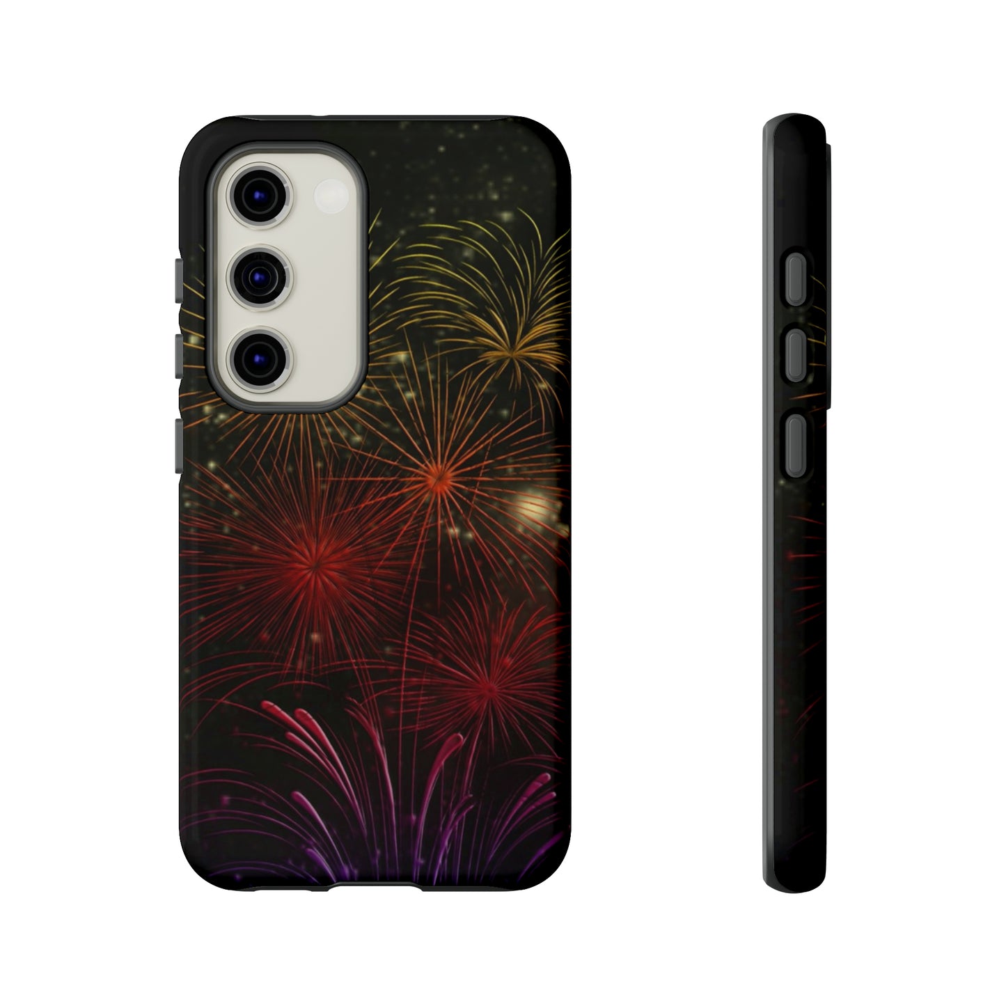 Fire Works Burst, Samsung Galaxy, iPhone 15, 14, 13 pro max case, iPhone Tough Phone Case, Popular Phone Cover, Everyday Phone Cases, Tough Case