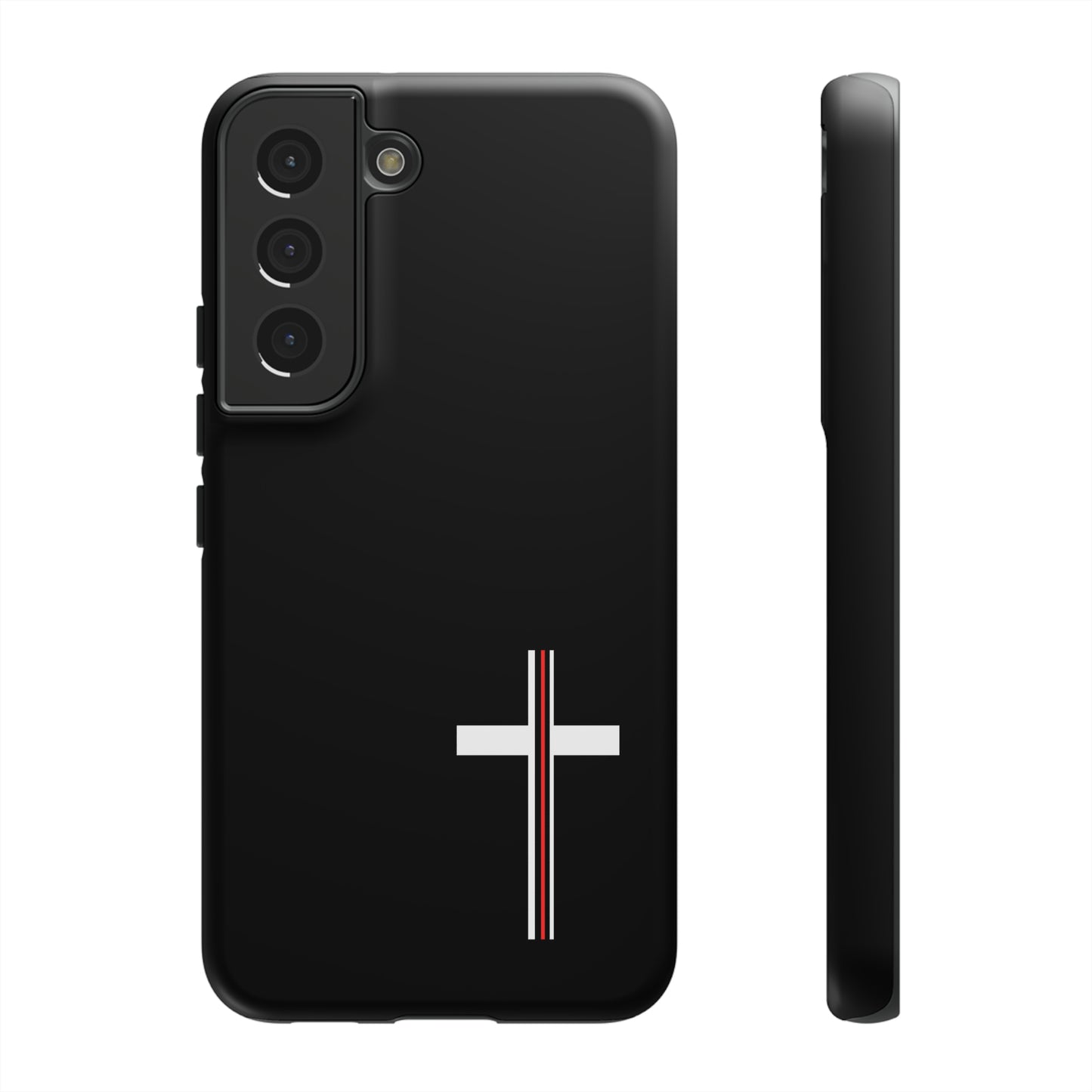 Cross + Blood Phone Case, Samsung, iPhone 15, 14, 13 pro max case, iPhone Tough Phone Case, Popular Phone Cover, Everyday Phone Cases, Tough Case